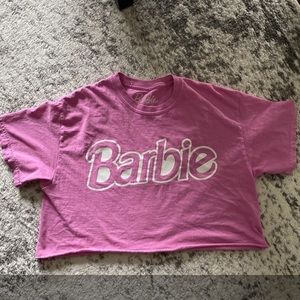 Barbie crop top 15.5”